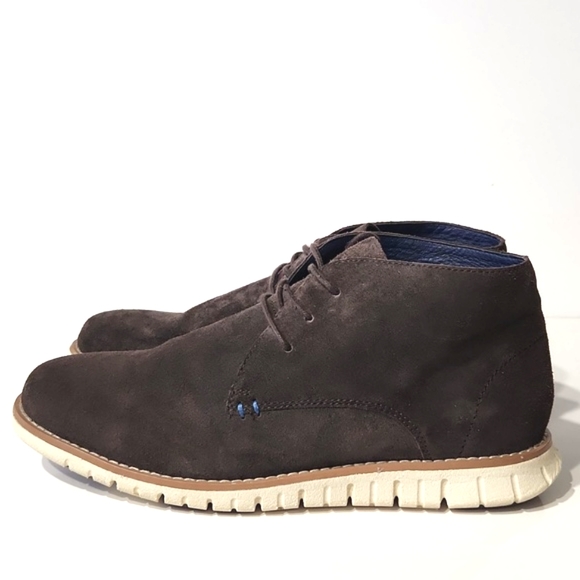 BearPaw Men's Brown Suede Gabe Chukka Boots Men's Size 8 EUC!! - Picture 4 of 11